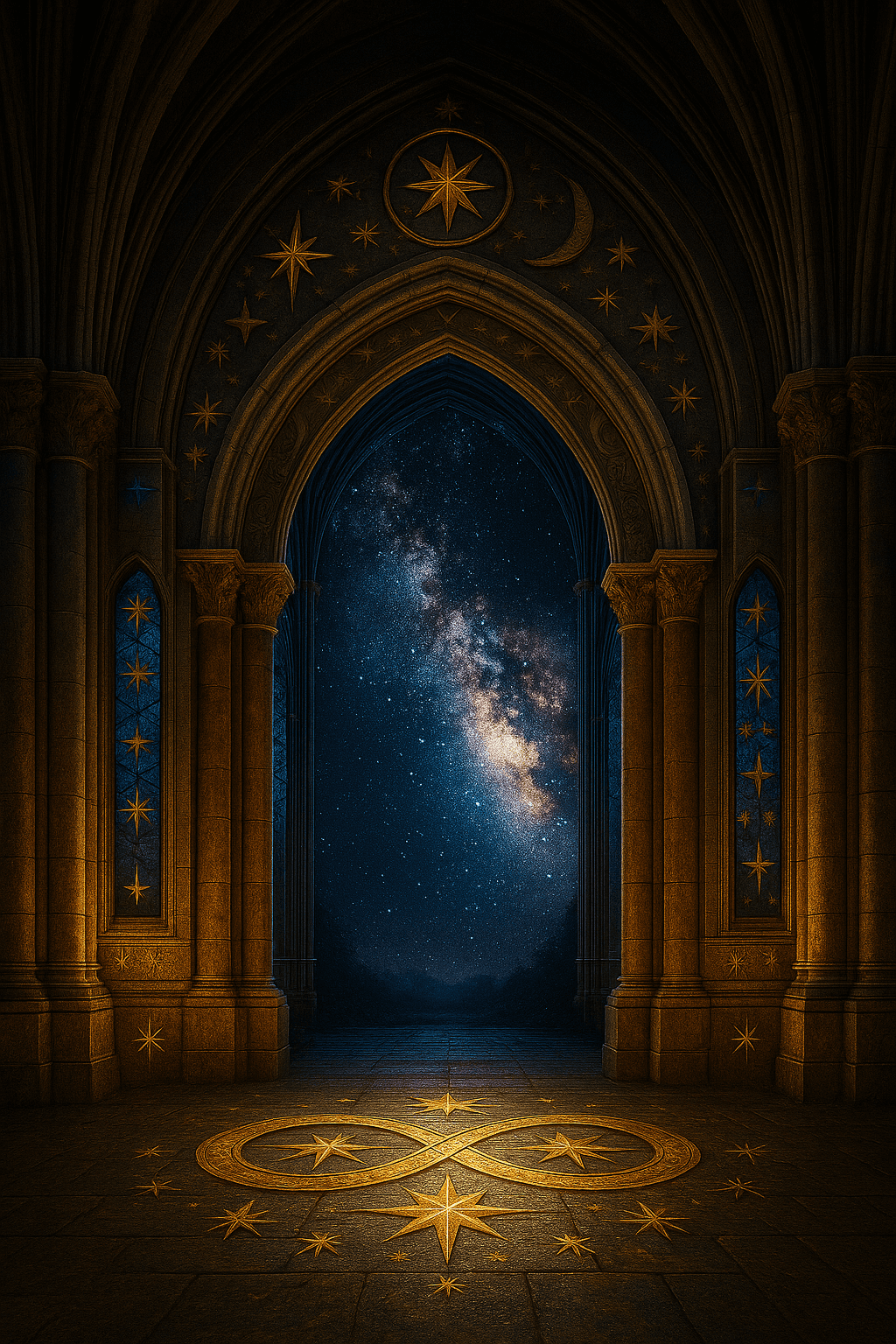 Космічний портал — символ питань і відповідей